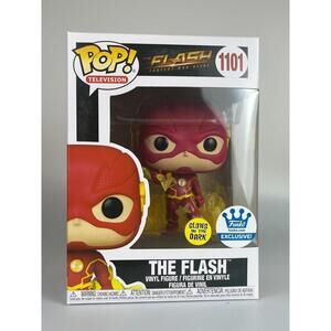 Funko Pop! - Flash The Flash 1101 Glows in the Dark Funko Exclusive - Vinyl